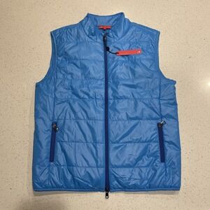 NWT RedVanly Men's Winslow Puffer Vest Golf Full-Zip Lightweight Blue Size‎ XL